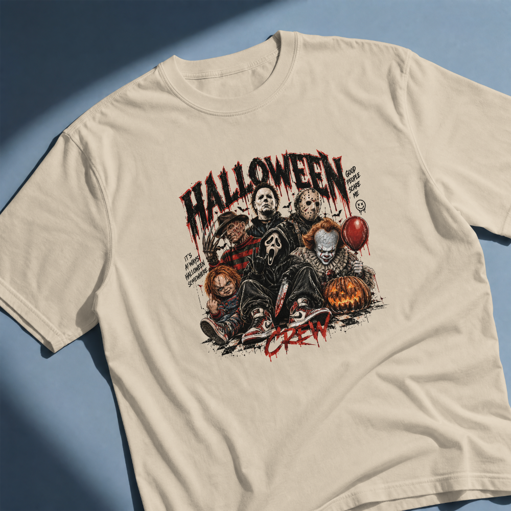 Halloween Crew Spooky-Season Tee