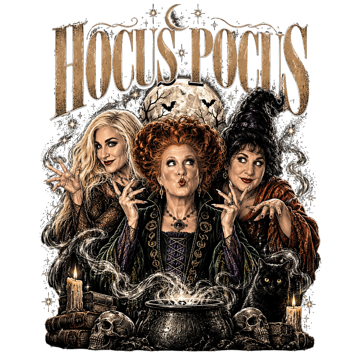 Hocus Pocus Halloween Tee | 3 Designs