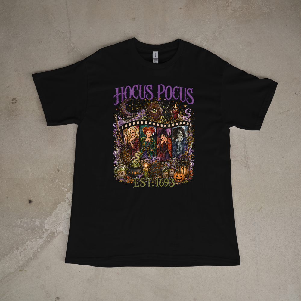 Hocus Pocus Halloween Tee | 3 Designs