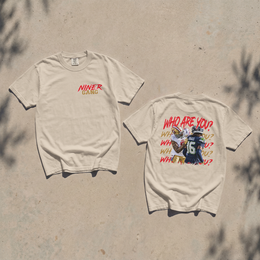 Who Are You? Football Meme Tee
