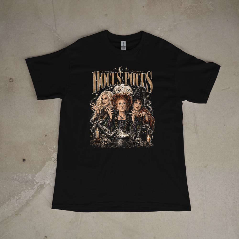 Hocus Pocus Halloween Tee | 3 Designs