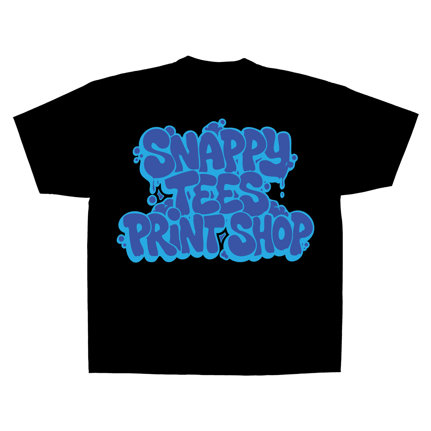 Print Shop Tee w/ Socials Media Handles