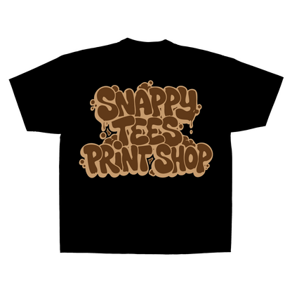 Print Shop Tee w/ Socials Media Handles