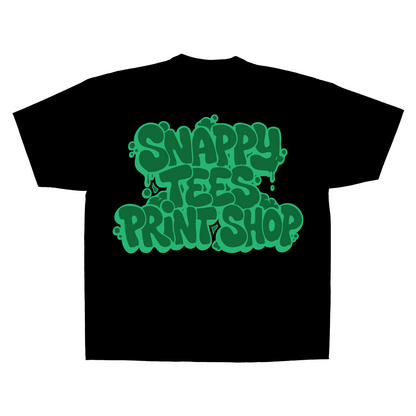 Print Shop Tee w/ Socials Media Handles
