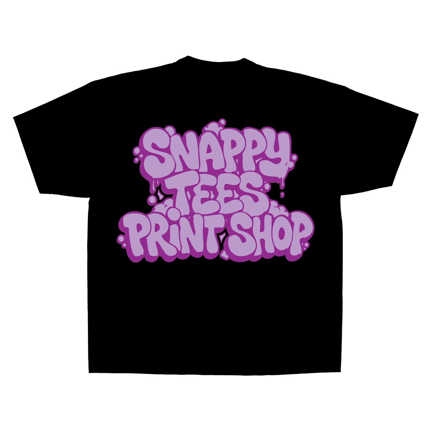 Print Shop Tee w/ Socials Media Handles
