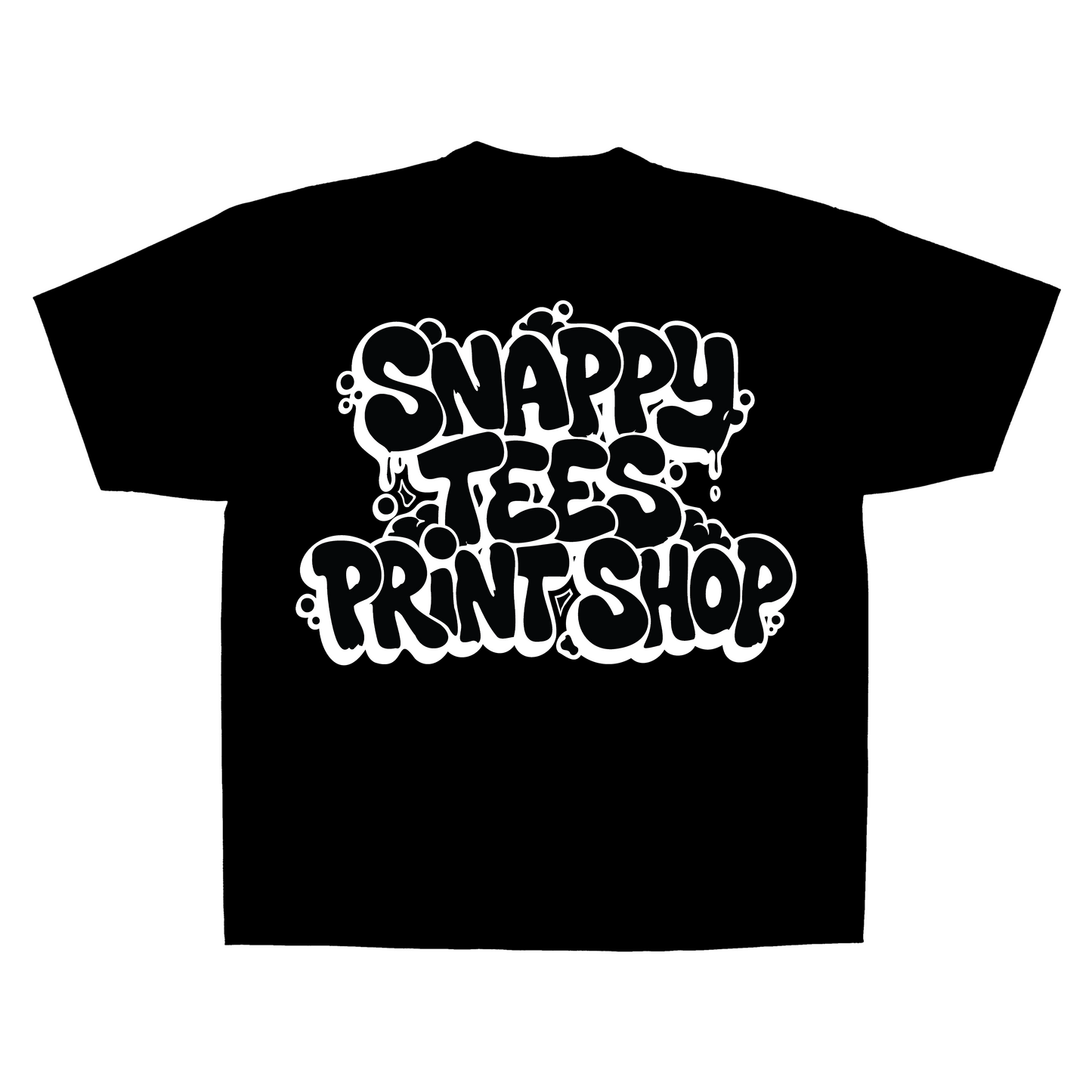 Print Shop Tee w/ Socials Media Handles